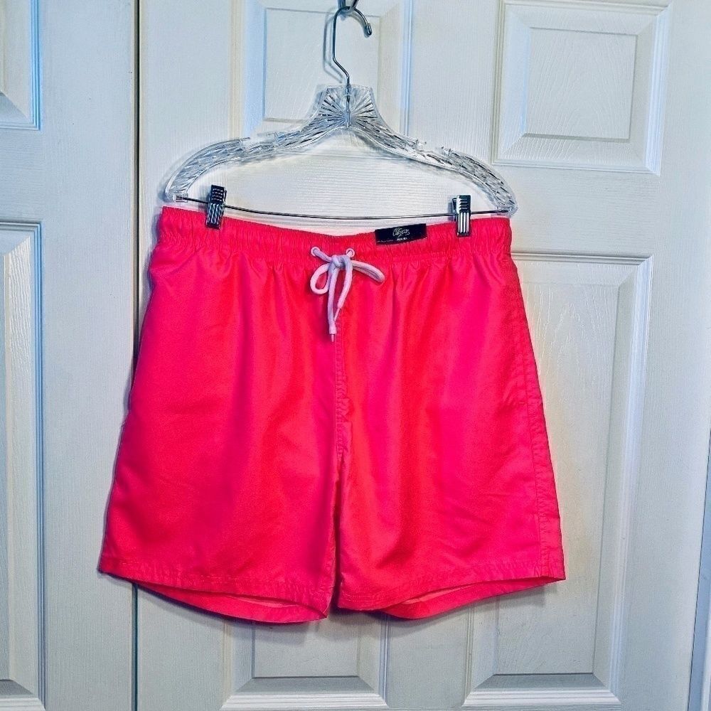 Swim Trunks in Flamingo Pink🏖